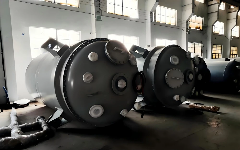 Ptfe Lined Industrial Chemical Process Receiving Tank