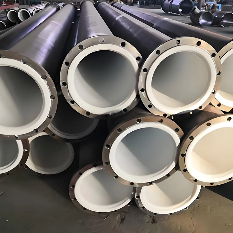 PTFE bélésű ipari vegyi csővezeték